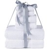 Noble House Ultra Soft 100% Cotton Extra Heavy & Absorbent Hotel & Spa Feel 6pc Bath Towel Set Bathroom 2 Bath Towels 2 Hand Towels 2 Washcloths - 2 of 4