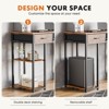 NicBex 48" Computer Desk with 2 Drawers,Small Home Office Writing Desk with Open Shelves,Headphone Hook,Work Desk for Living Room,Bedroom,Office - 4 of 4