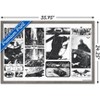 Trends International DC Comics Batman: 85th Anniversary - Sketches Framed Wall Poster Prints - 3 of 4