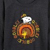 Women's - Peanuts - Gobble Gobble Lightweight French Terry Slouchy - 2 of 4