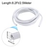 Unique Bargains Rubber Weather-Proof U Shape Edge Protector with Steel Clips - 2 of 4