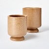 Large Footed Camel Ceramic Vase - Threshold™ designed with Studio McGee - image 4 of 4
