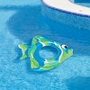 Pool Central 31" Green Inflatable Fish Children's Swim Ring Tube Float - 2 of 4