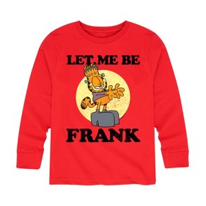 Boys' - Garfield - Let Me Be Frank Long Sleeve Graphic T-Shirt - 1 of 4