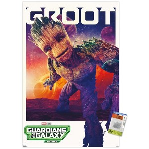Trends International Marvel Guardians of the Galaxy Vol. 3 - Groot One Sheet Unframed Wall Poster Prints - 1 of 4