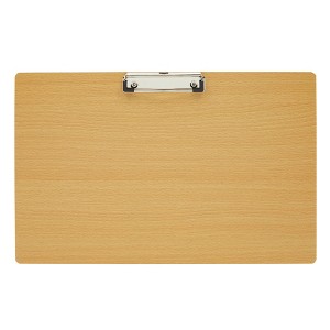 Juvale Extra Large Wooden Clipboard 11x17.3, Wood Horizontal Lap Board with Clip for Drawing Sketch, 3mm Thick - 1 of 4