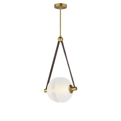 ET2 Lighting Dispatch 1 - Light Pendant in  Natural Aged Brass