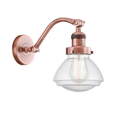 Olean - 1 Light Wall Sconce In Industrial Style-12.25 Inches Tall and 6.75 Inches Wide