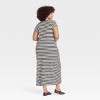 Women's Short Sleeve Knit Maxi Dress - A New Day™ - 2 of 3