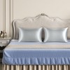PiccoCasa 85GSM Satin Luxury Silky Envelope Closure Pillowcases 2 Pcs - 2 of 4