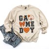 Simply Sage Market Basketball Game Day Coquette Sweatshirt - 3 of 4