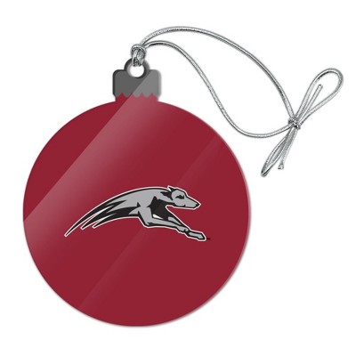 University of Indianapolis Primary Logo Acrylic Christmas Tree Holiday Ornament