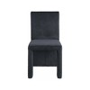 Meridian Furniture,Benson Microsuede Corduroy Fabric Dining Chair, Set of 2 - 2 of 4