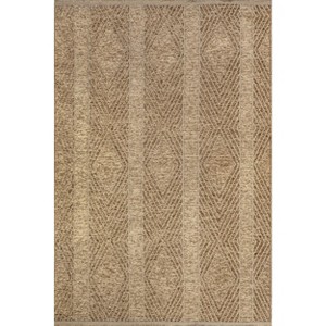 Nuloom Deisy Striped 7x9 Jute Indoor Area Rug for Dining Room Rug Neutral Rug Living Room Rug Kitchen, Natural - 1 of 4