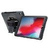 CTA Digital® Protective Case with Built-in 360º Rotatable Grip Kickstand for iPad® (Black) - 4 of 4