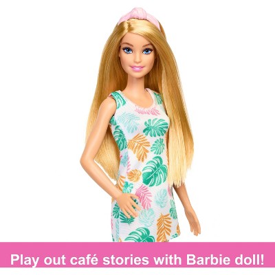 Barbie Cute N Cozy Cafe Playset with Color Change Teapot