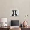 Art Remedy Rainboots and Daisies Chic Farmhouse Wall Art Unframed - 2 of 4