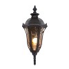 Yosemite Home Decor FL326MUWB 1 Light Exterior Lighting, Oil Weathered Bronze - 3 of 4