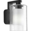 Progress Lighting Compel 1-Light Outdoor Wall Lantern, Black, Seeded Glass Shade - 3 of 4
