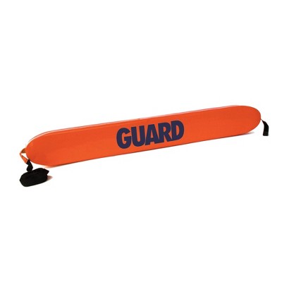 Kemp 50" Rescue Tube in Orange with Blue Guard Logo