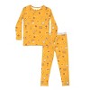 Bellabu Bear Baby Basketball Bamboo Kids Pajamas - 3 of 4
