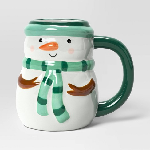 16oz Christmas Stoneware Mama Claus Mug Red - Wondershop™ : Target