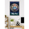 Trends International Sally Face - Fisheye Framed Wall Poster Prints - 2 of 4