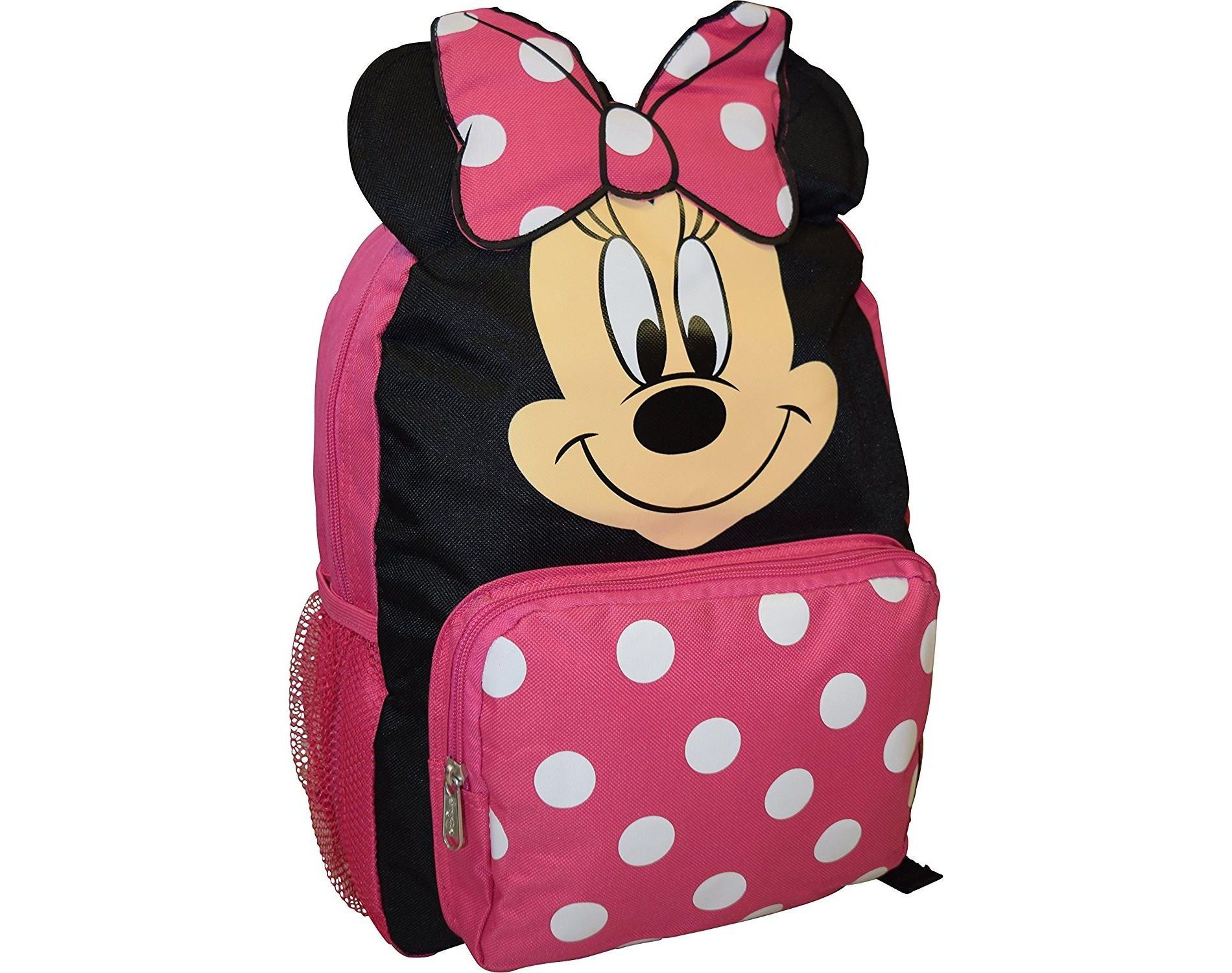Disney Minnie Mouse Big Face 14" School Bag Backpack