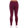 24seven Comfort Apparel Comfortable Ankle Length Stretch Leggings - 2 of 3