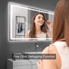 DOMETOUR 72 x 36 LED Bathroom Mirror with Anti-Fog & Touch Sensor, Modern Frameless Lighted Wall Mirror for Vanity or Dressing Area - 4 of 4