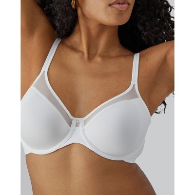 Bali One Smooth U Ultra Light Underwire Bra White 42C Women's