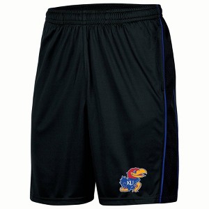 NCAA Kansas Jayhawks Poly Shorts - 1 of 3