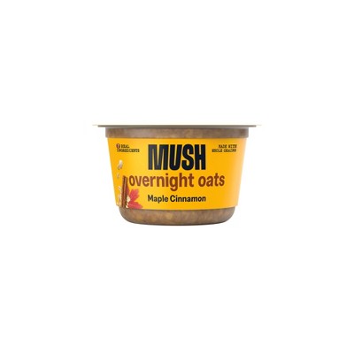 MUSH Maple Cinnamon Overnight Gluten Free Oats - 5oz