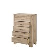 32" Miquell Decorative Storage Drawer Natural - Acme Furniture: Wood Composite, 5 Drawers, 44" Height - 3 of 4