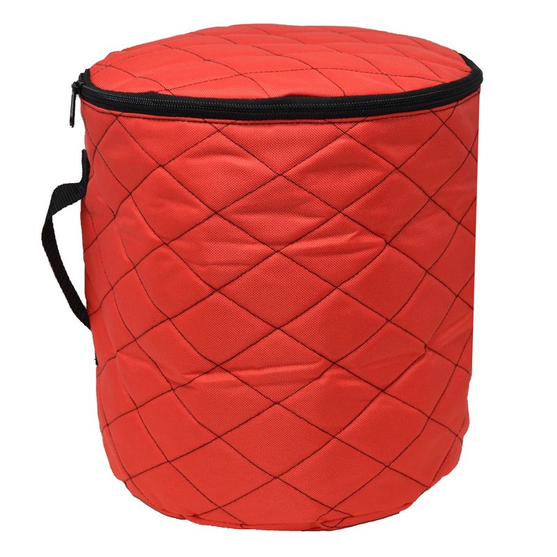 Northlight 3 Reel Red Christmas Light Set Quilted Storage Bag, 2 of 7