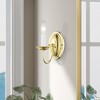 Livex Lighting Home Basics 1 - Light Wall Light in  Polished Brass - 2 of 4