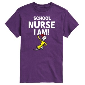 Men's - Dr. Seuss - School Nurse I Am Sam I Am Short Sleeve Graphic T-Shirt - 1 of 4
