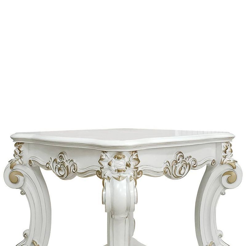 Vendome 31&#34; Accent Tables Antique Pearl - Acme Furniture, 5 of 10
