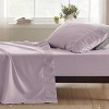 Twin XL Sheet Sets Dorm Bedding - 3 Pieces Soft Extra Long Twin Sheets, Hotel Luxury, Easy Care Microfiber for Women, Men, Kids and Teens, Pink Mocha - 2 of 4