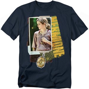 Harry Potter Hermione Locket Horcrux Collage Adult T-Shirt - 1 of 4