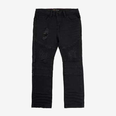 X RAY Boy's Stretch Moto Jeans