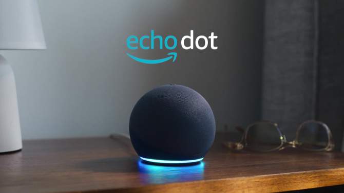Amazon Echo Dot (5th Gen 2022) - Smart Speaker with Alexa, 2 of 8, play video