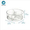iDesign Divided 11.5-inch Lazy Susan for Kitchen Storage, Clear - 2 of 4