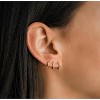 Small Hoop Earrings for Women Tiny Cartilage Hoop Earrings for Men Helix Daith Tragus Ear Hugging Hoop Earrings Sleeper Hypoallergenic Earrings - 2 of 4