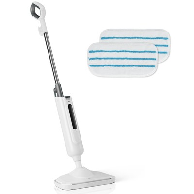 Musment Steam Mop for Floor Cleaning,Lightweight Floor Steamer Cleaner for Hardwood/Tile/Laminate Floors Carpet, 2 Washable Pad