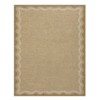 Lahome Diamond Double Frame Diagonal Faux Jute Rectangular Indoor Outdoor Area Rug - 2 of 4