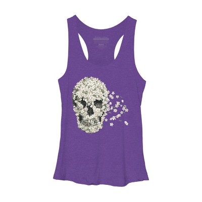 Women's Design By Humans A Beautiful Death By igo2cairo Racerback Tank Top