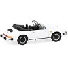 Porsche 911 Carrera 3.2 Cabriolet White 1/87 (HO) Diecast Model Car by Schuco - 3 of 3