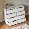 8 Drawer Dresser for Bedroom, 47.2''W Modern Long Storage Cabinet, Wooden Chest of Drawers for Clothes, TV Stand, Entryway, Closet, Living Room - 4 of 4