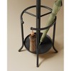 SONGMICS Coat Rack Freestanding, Coat Rack with Umbrella Holder, Metal Coat Rack Stand with 12 Hooks, Ink Black - 3 of 4